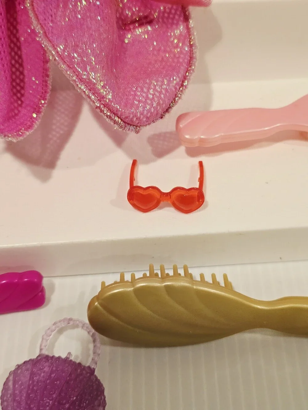 Vintage Barbie Mermaid Tale Doll Swimsuit and Accessories Set